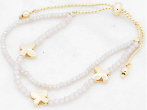 *PREORDER* Misty's Butterfly and Double Bead Bracelet