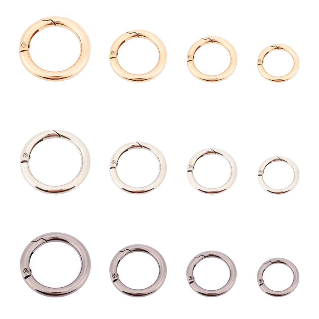 Set of Spring Rings - 4 Sizes