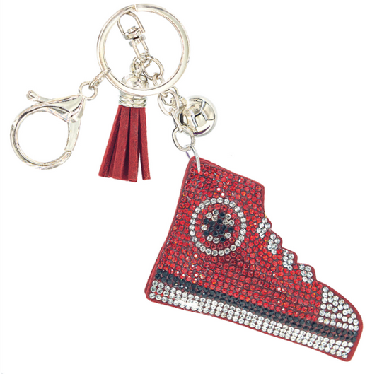 Red Sneaker Bag Charm
