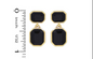 Jeaneane's Bella Elegance Post Back Crystal Drop Earrings