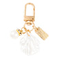 Shell & Pearl Beach Vibes Key Chain Bag Charm