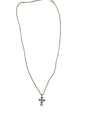 Crystal Cross Randi Pendant Necklace
