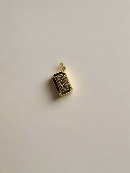 Vintage Cassette Tape Charm