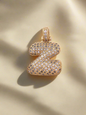 Crystal Bubble Letter Charms